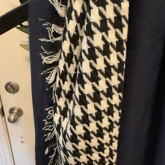 Patchwork Mixed Pattern Leopard Print & Houndstooth Large Scarf OS - Picture 13 of 16